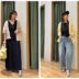 ナチュラル×カジュアル denimコーデ
