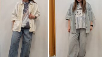 シャツ×デニムコーデ！CUBE SUGAR新作ご紹介！