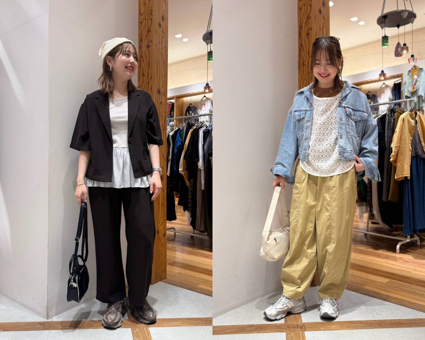 夏にこそおすすめブラウンコーデ🤎