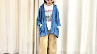 『go slow caravan』でカジュアルコーデ