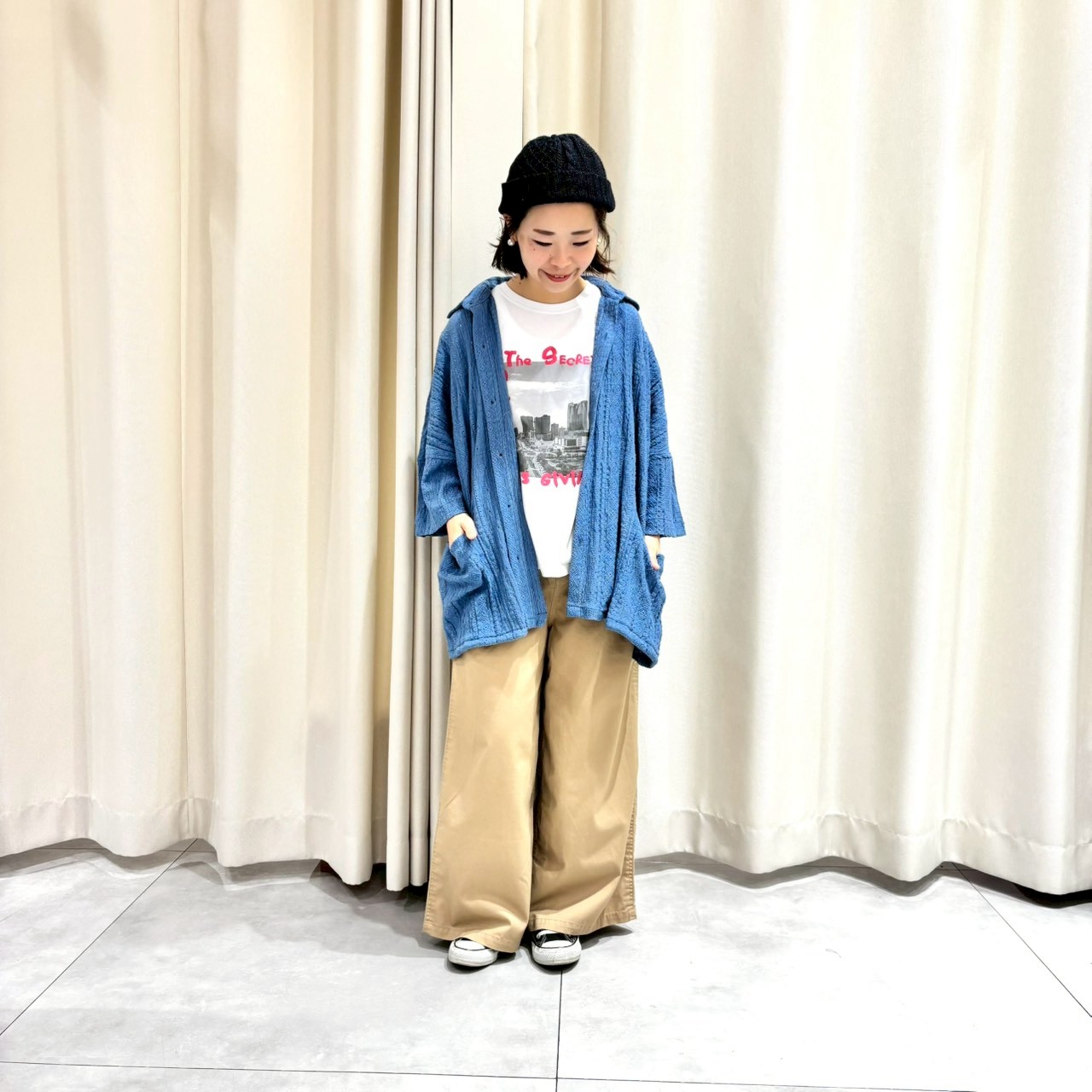 『go slow caravan』でカジュアルコーデ