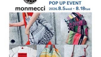 【monmecci】POPUPイベント開催！！！