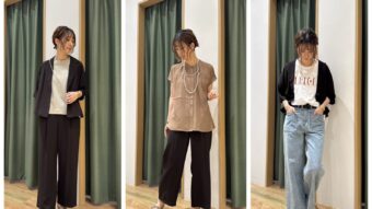 セットアップを使った着回しコーデのご紹介