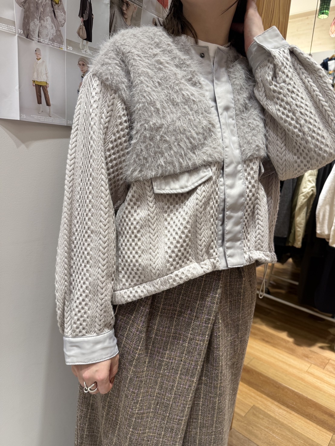フワフワカーデ🐰&レイヤードパンツ🧑‍🩰